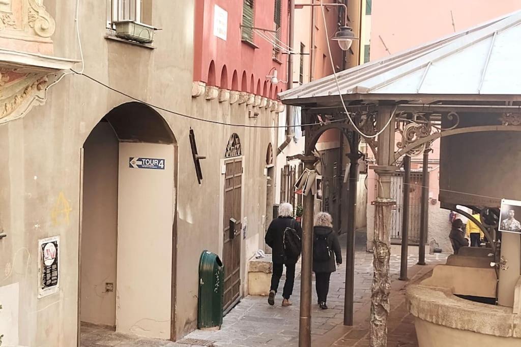 Apartamento Casa "La Piuma Di Brigida" - Porto Antico, Centro Storico, Universita Génova Exterior foto