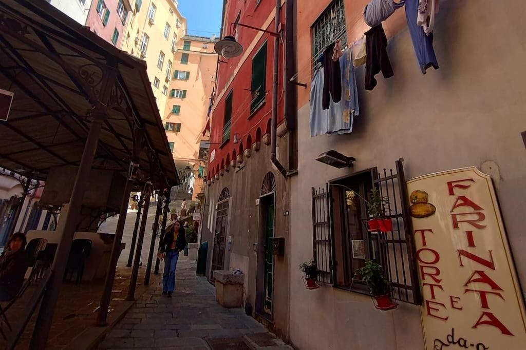 Apartamento Casa "La Piuma Di Brigida" - Porto Antico, Centro Storico, Universita Génova Exterior foto